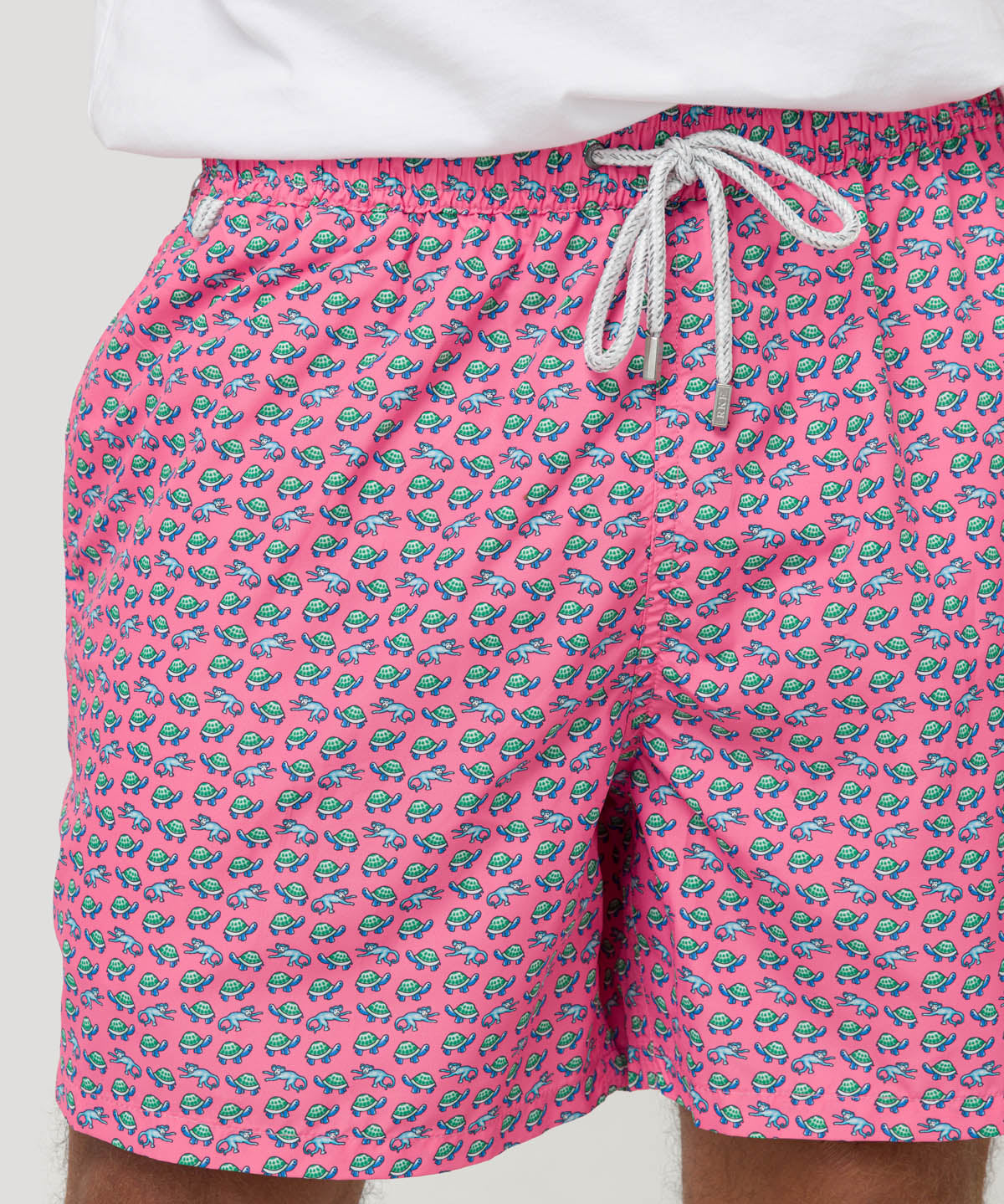 Traje De Baño Fibras Recicladas Hombre Izam Rosado Rockford