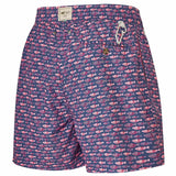 Traje De Baño Fibras Recicladas Hombre Izam Morado Rockford