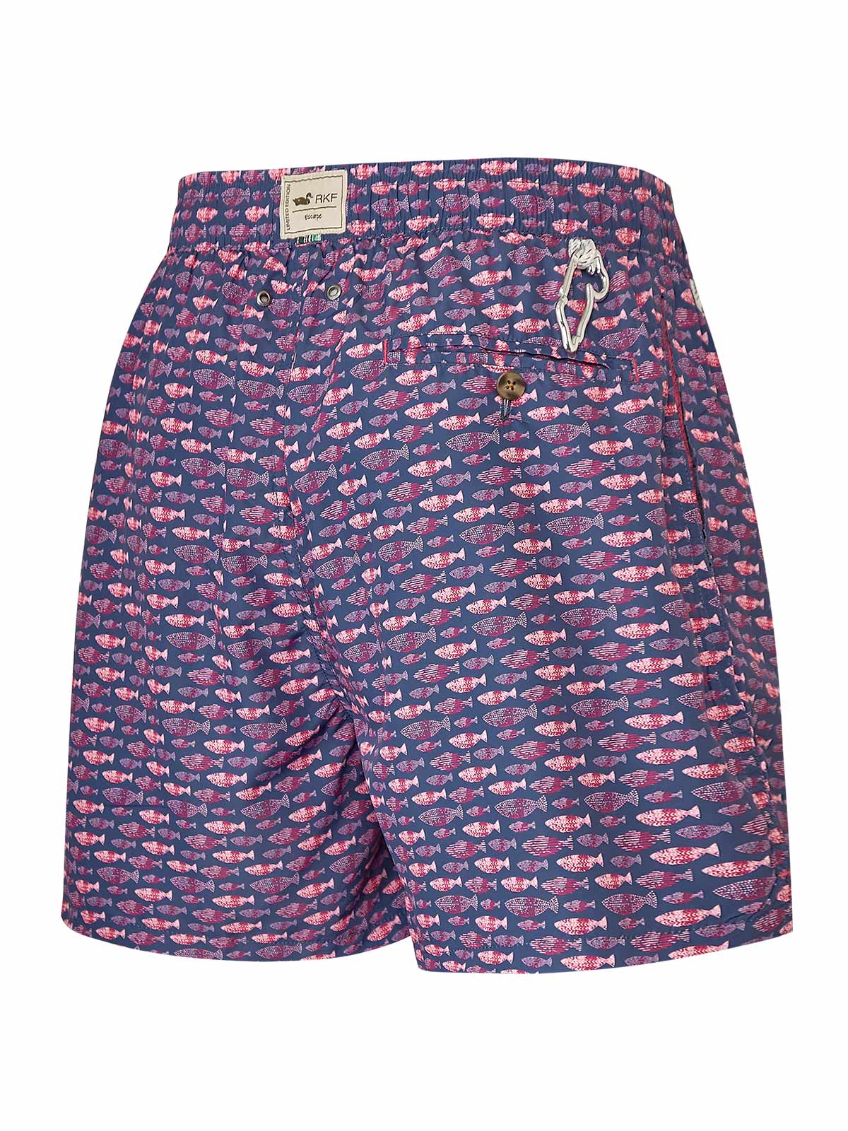 Traje De Baño Fibras Recicladas Hombre Izam Morado Rockford