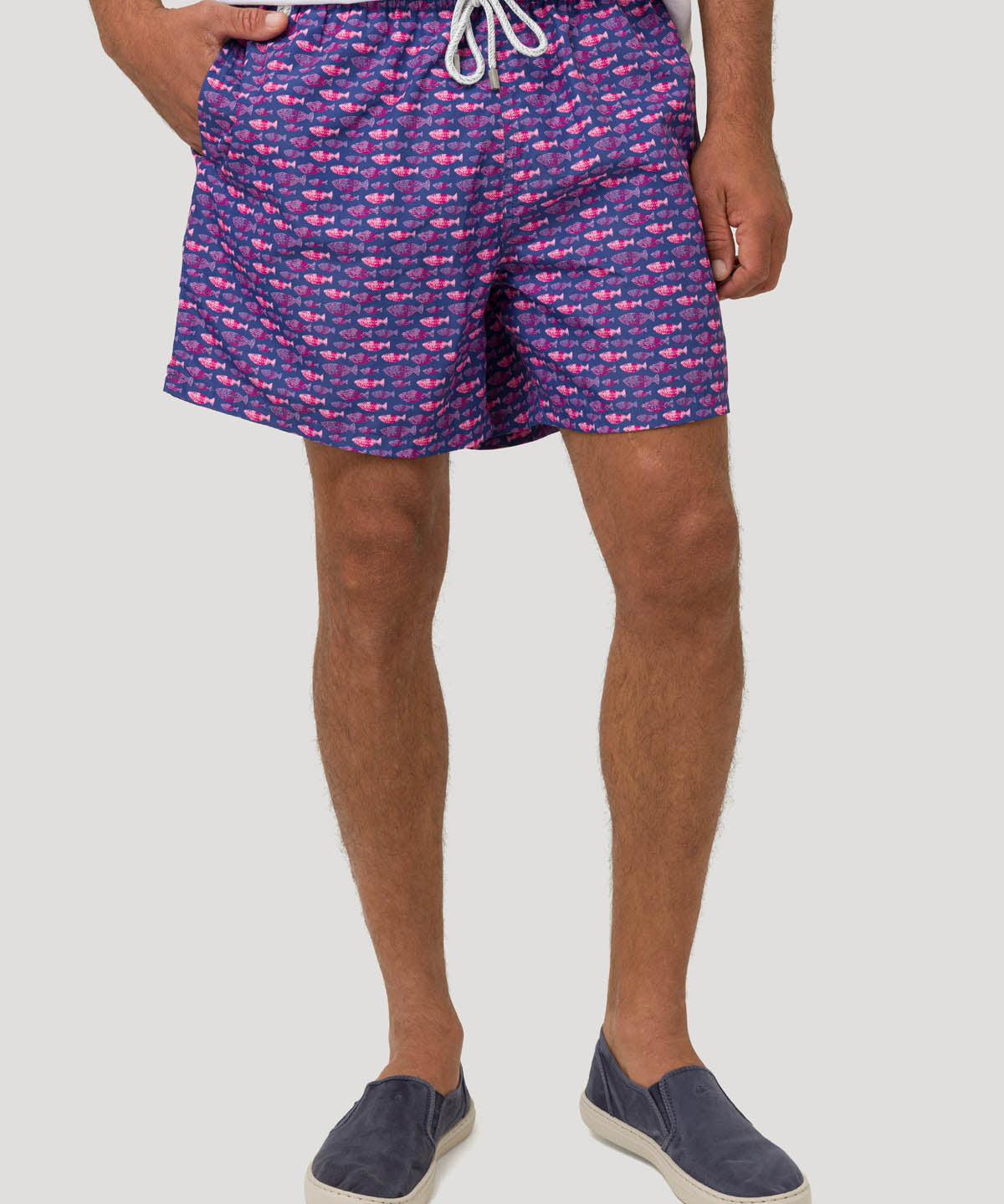 Traje De Baño Fibras Recicladas Hombre Izam Morado Rockford