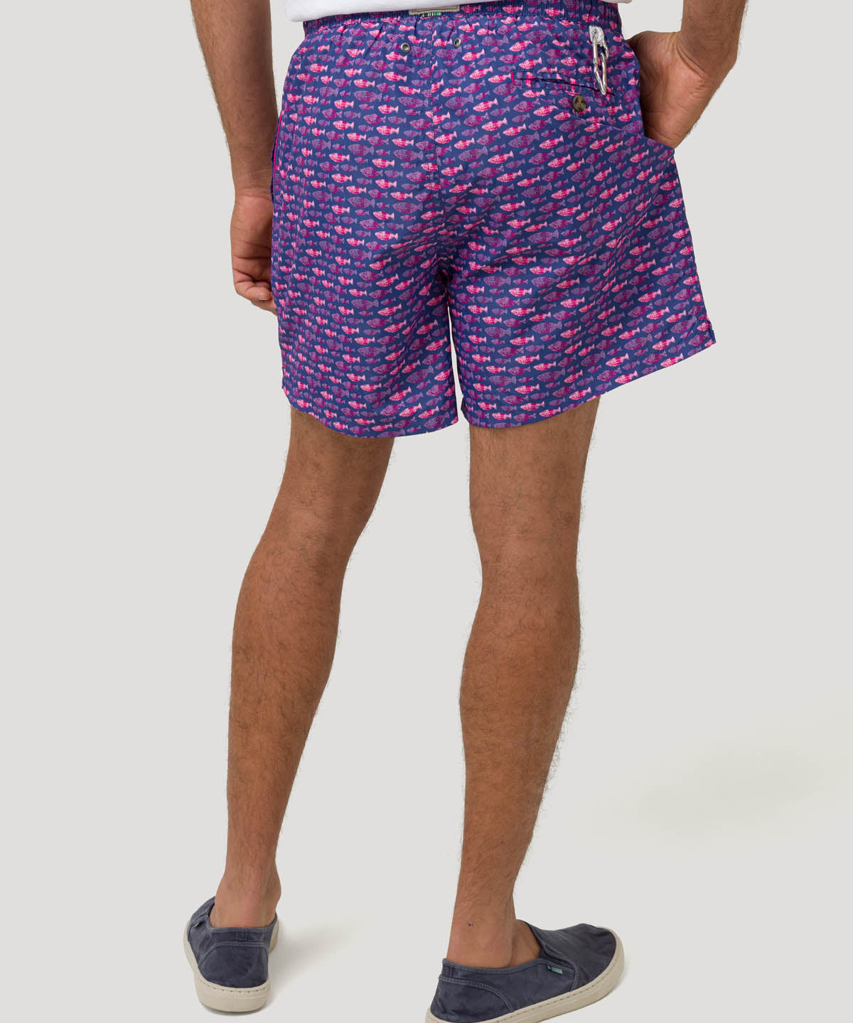 Traje De Baño Fibras Recicladas Hombre Izam Morado Rockford