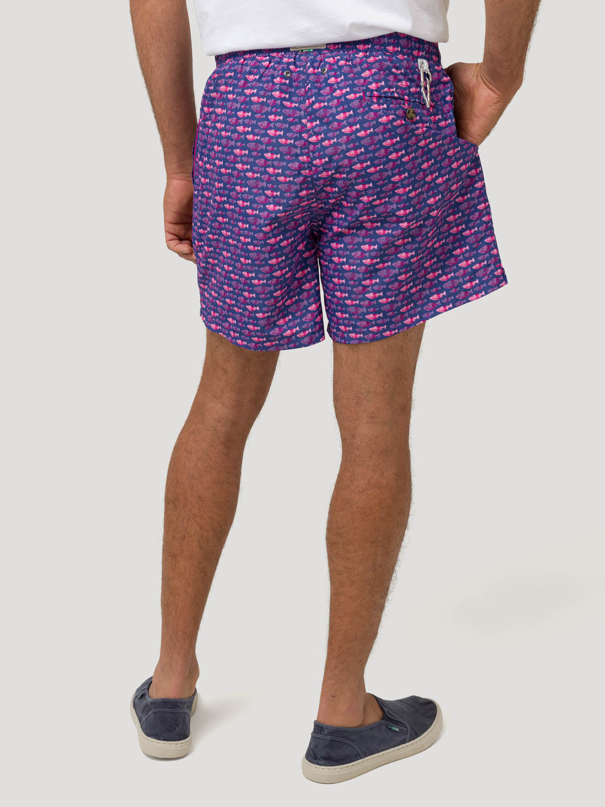 Traje De Baño Fibras Recicladas Hombre Izam Morado Rockford