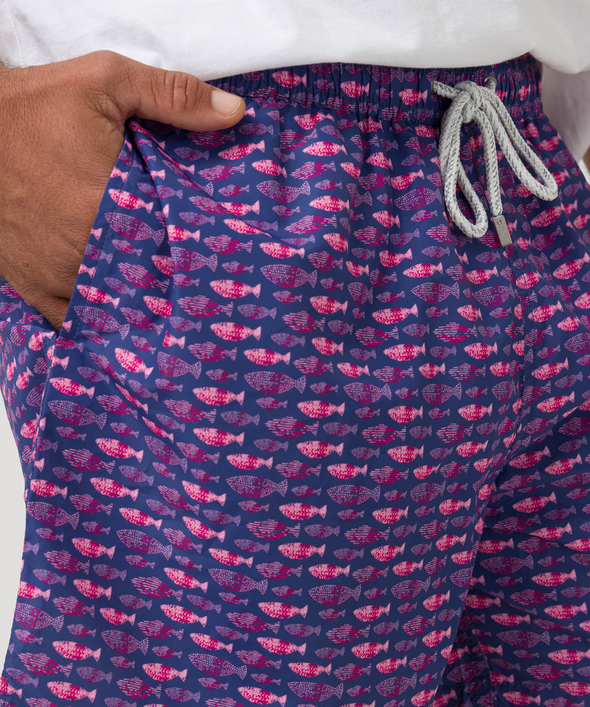 Traje De Baño Fibras Recicladas Hombre Izam Morado Rockford