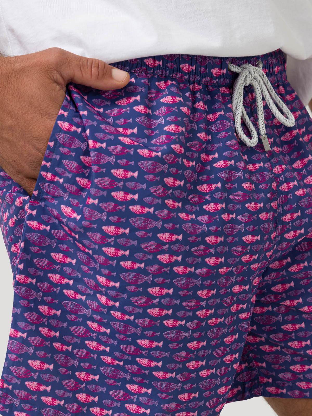 Traje De Baño Fibras Recicladas Hombre Izam Morado Rockford