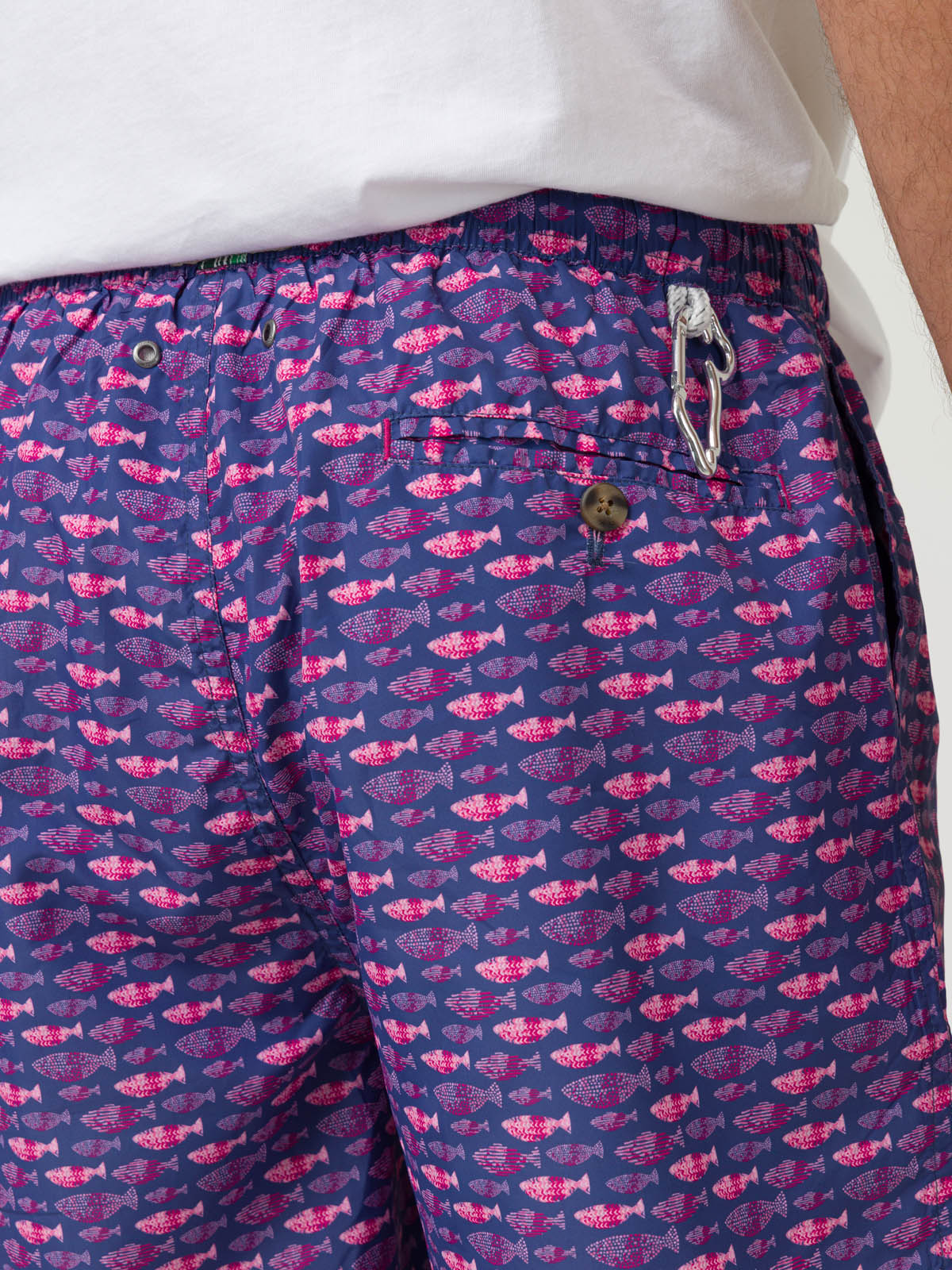 Traje De Baño Fibras Recicladas Hombre Izam Morado Rockford