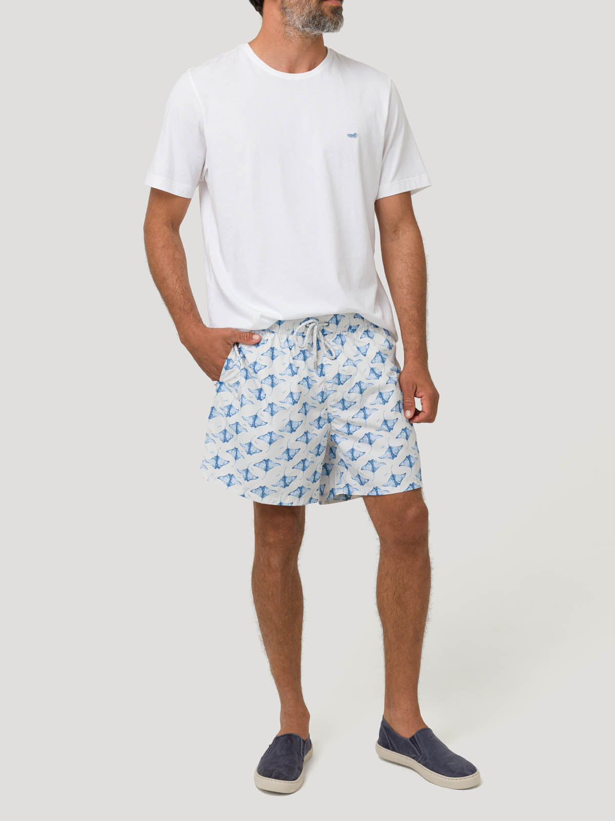 Traje De Baño Fibras Recicladas Hombre Izam Rockford