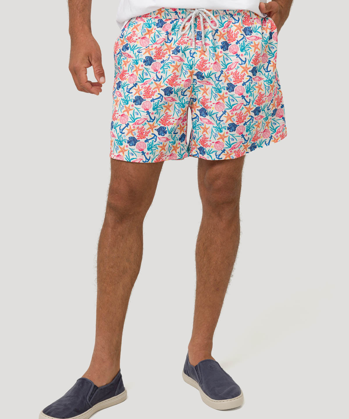 Traje De Baño Fibras Recicladas Hombre Izam Beige Rockford