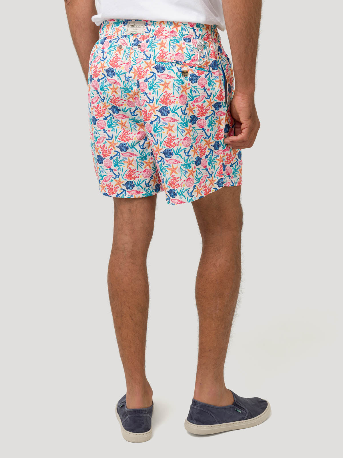 Traje De Baño Fibras Recicladas Hombre Izam Beige Rockford