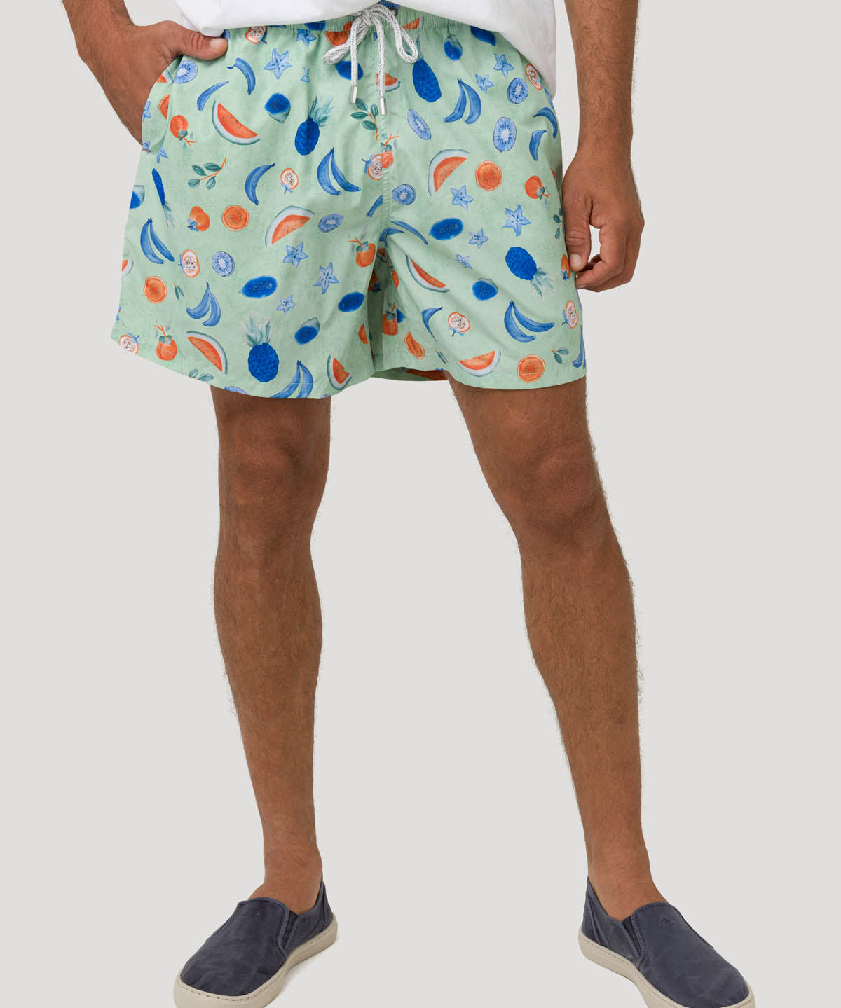 Traje De Baño Fibras Recicladas Hombre Izam Verde Rockford