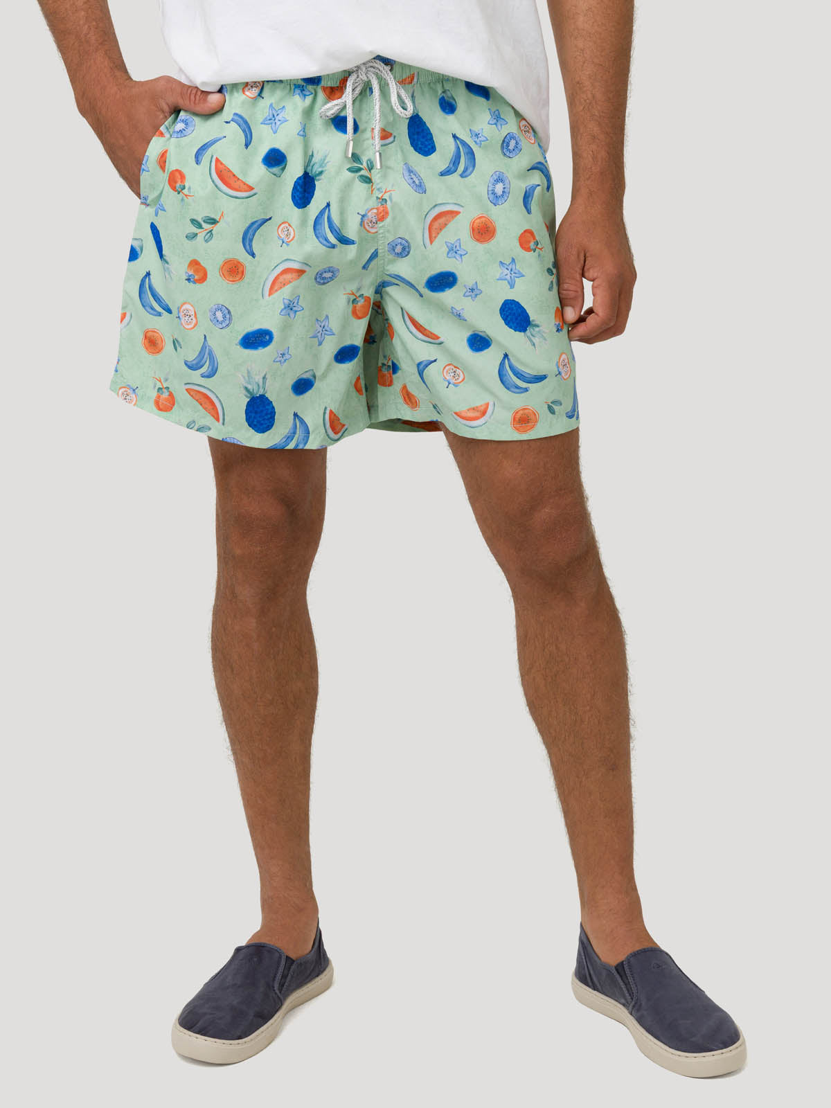 Traje De Baño Fibras Recicladas Hombre Izam Verde Rockford
