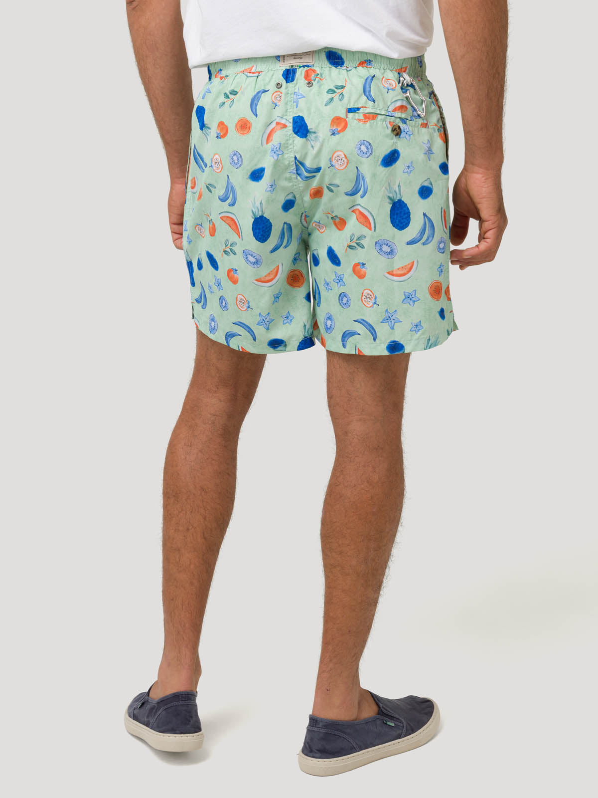 Traje De Baño Fibras Recicladas Hombre Izam Verde Rockford