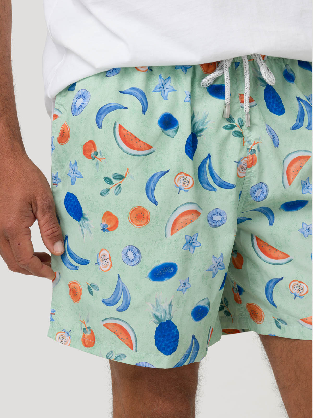 Traje De Baño Fibras Recicladas Hombre Izam Verde Rockford