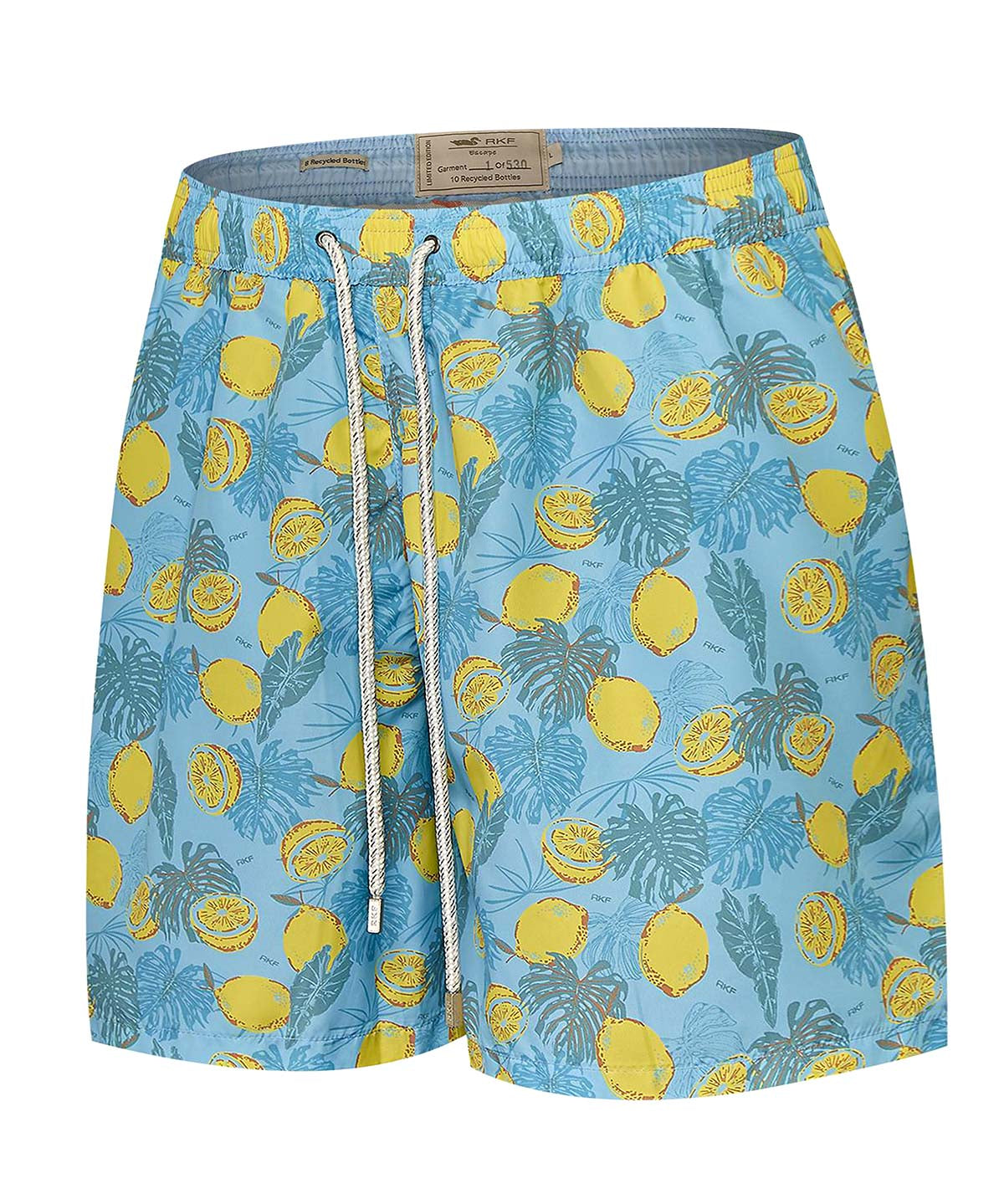 Traje De Baño Fibras Recicladas Hombre Izam Celeste Rockford