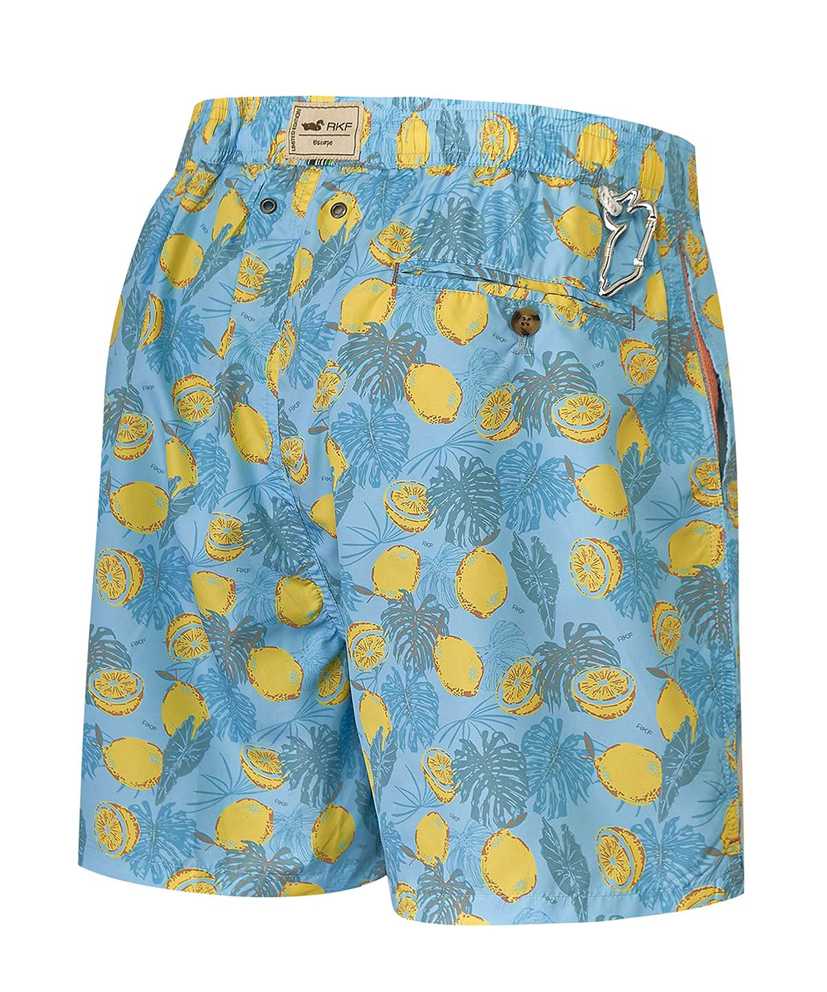Traje De Baño Fibras Recicladas Hombre Izam Celeste Rockford