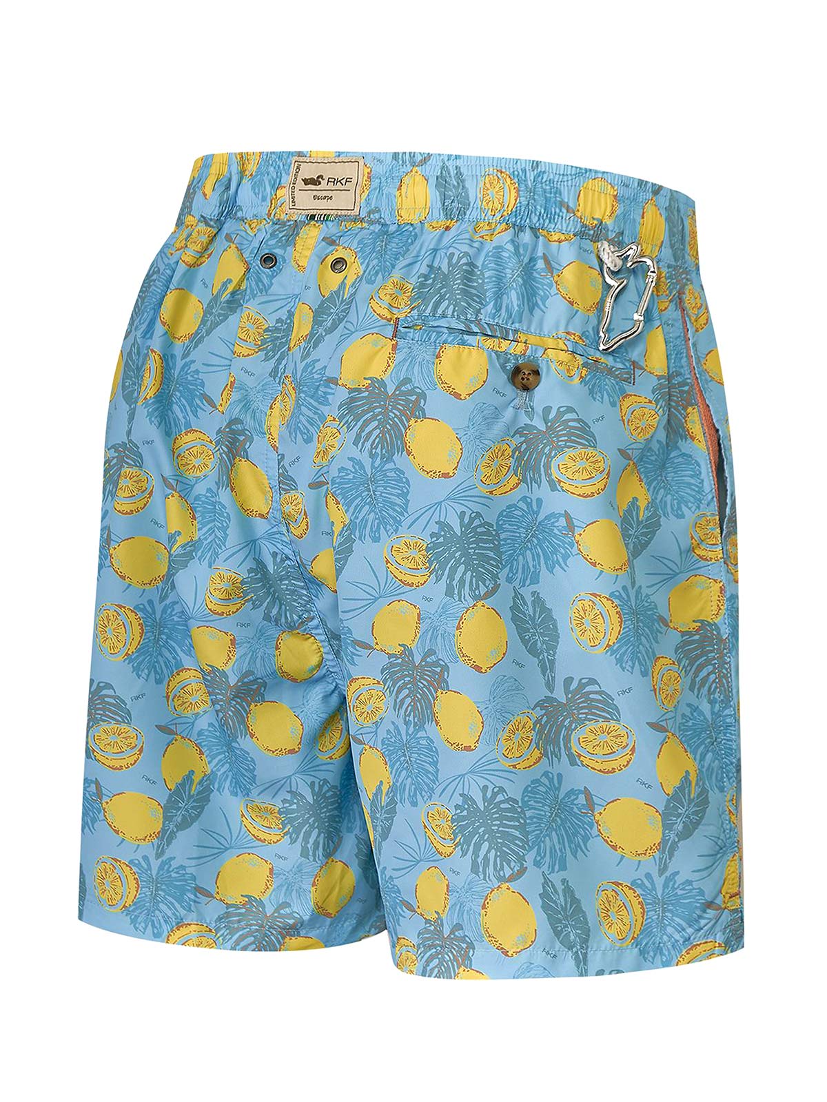 Traje De Baño Fibras Recicladas Hombre Izam Celeste Rockford