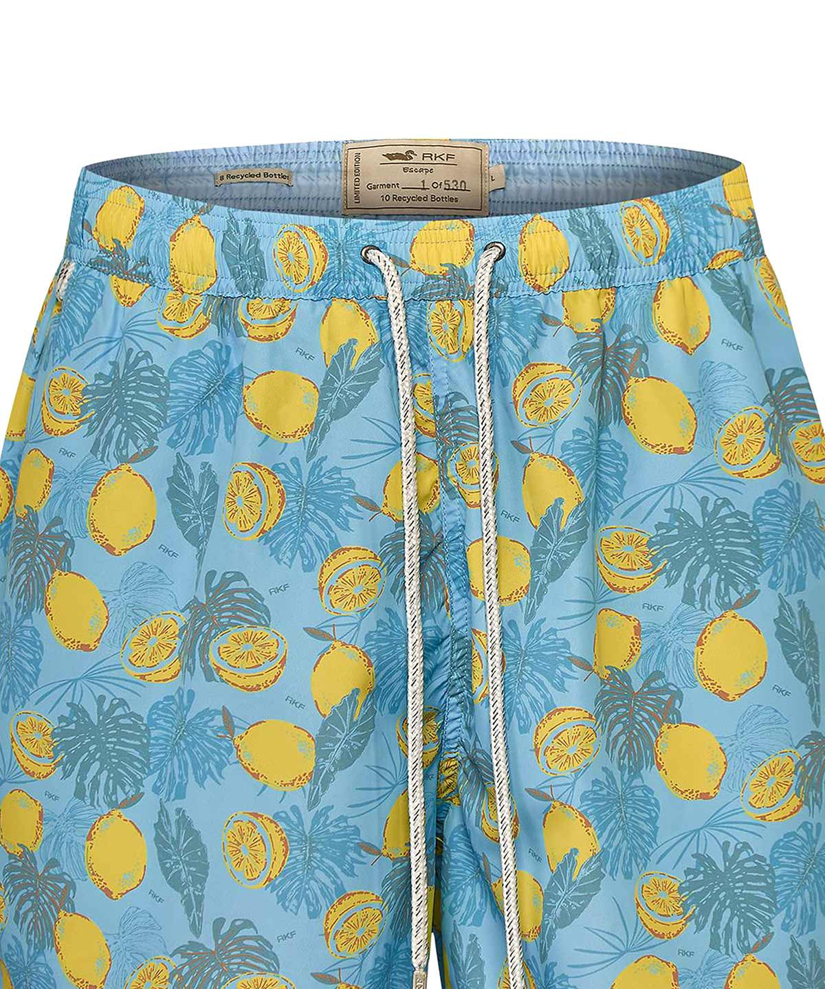 Traje De Baño Fibras Recicladas Hombre Izam Celeste Rockford