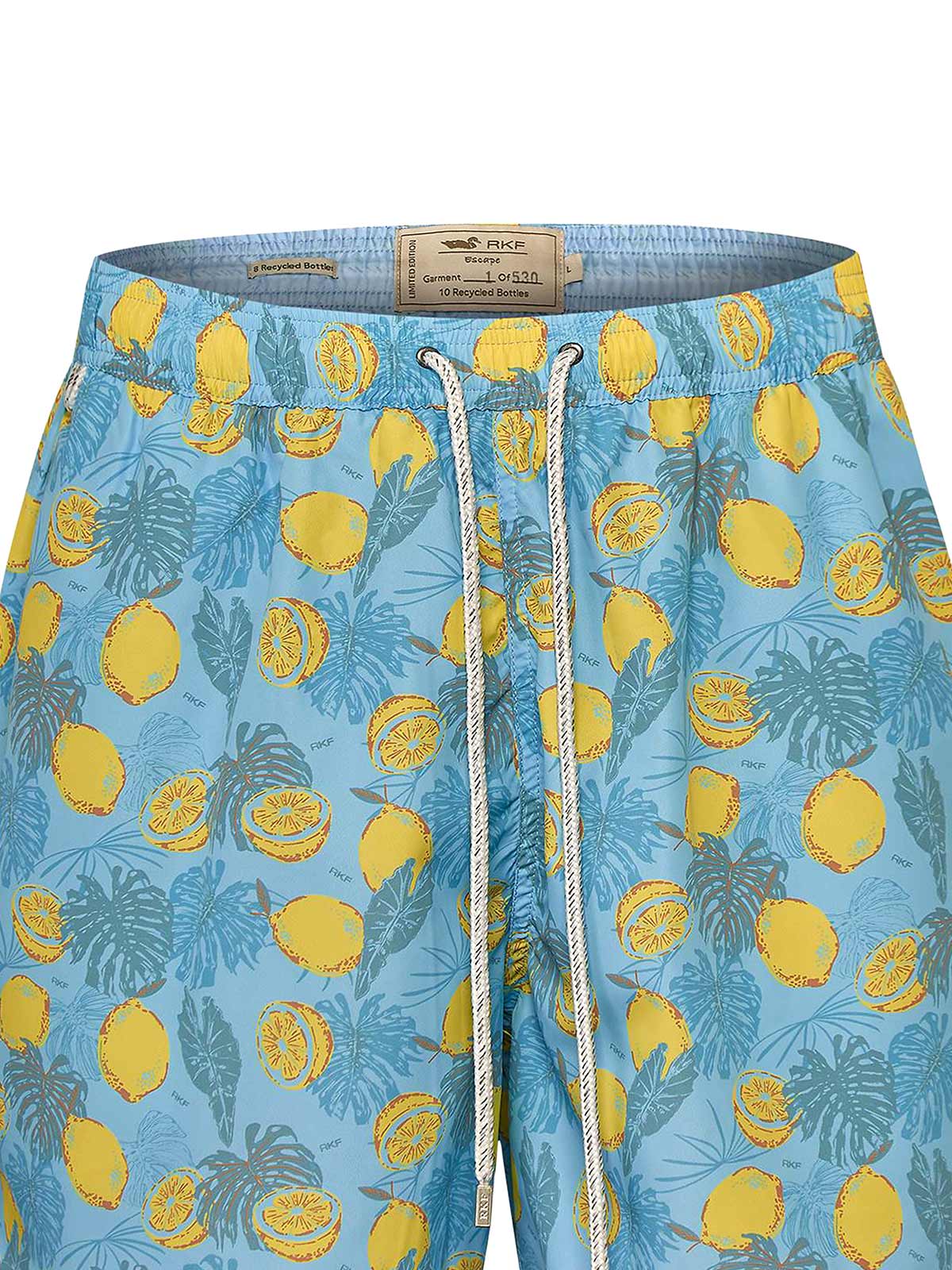 Traje De Baño Fibras Recicladas Hombre Izam Celeste Rockford