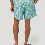 Traje De Baño Fibras Recicladas Hombre Izam Celeste Rockford