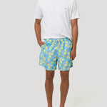 Traje De Baño Fibras Recicladas Hombre Izam Celeste Rockford