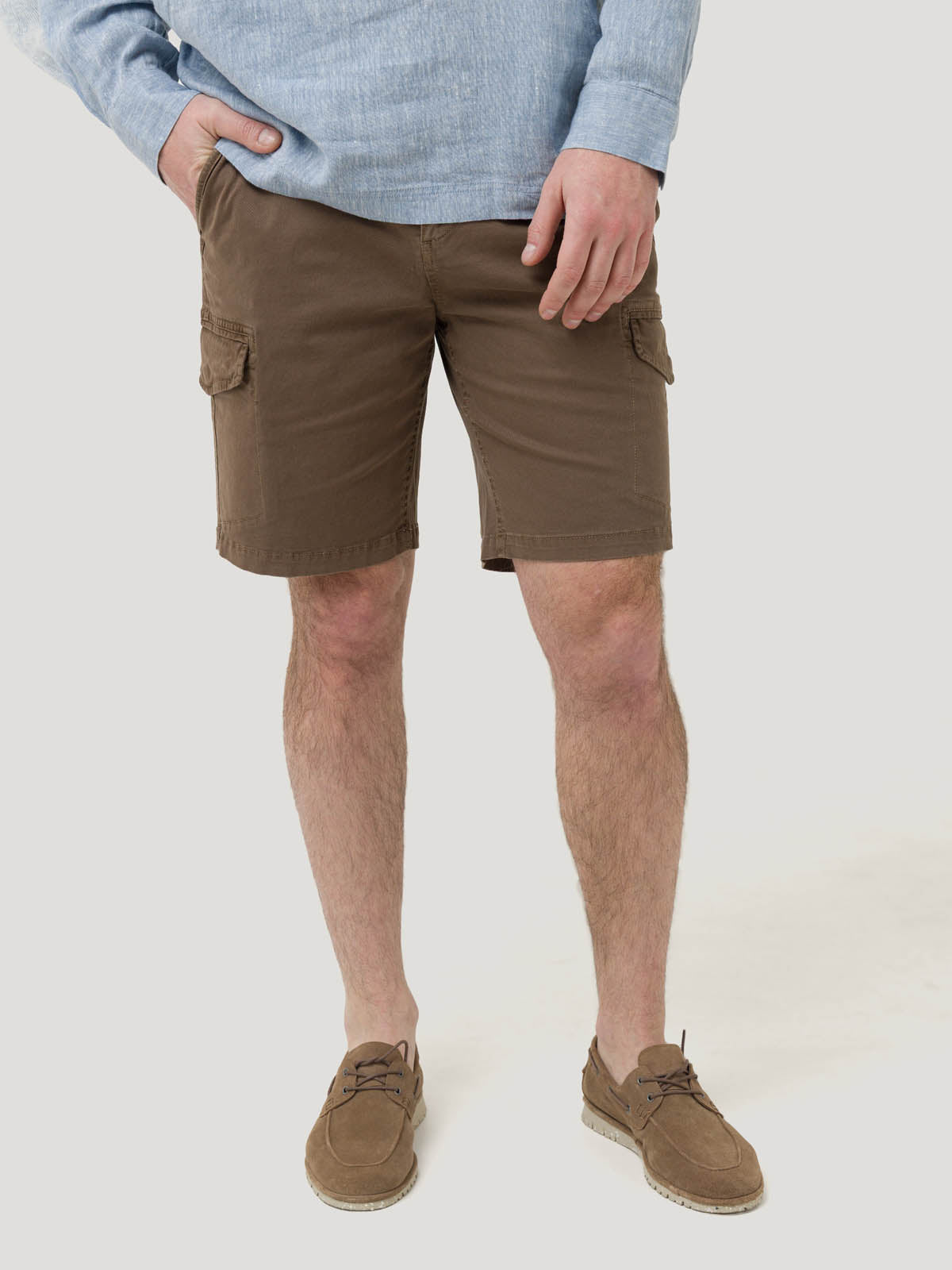 Short Algodón Hombre Kunapro Café Rockford