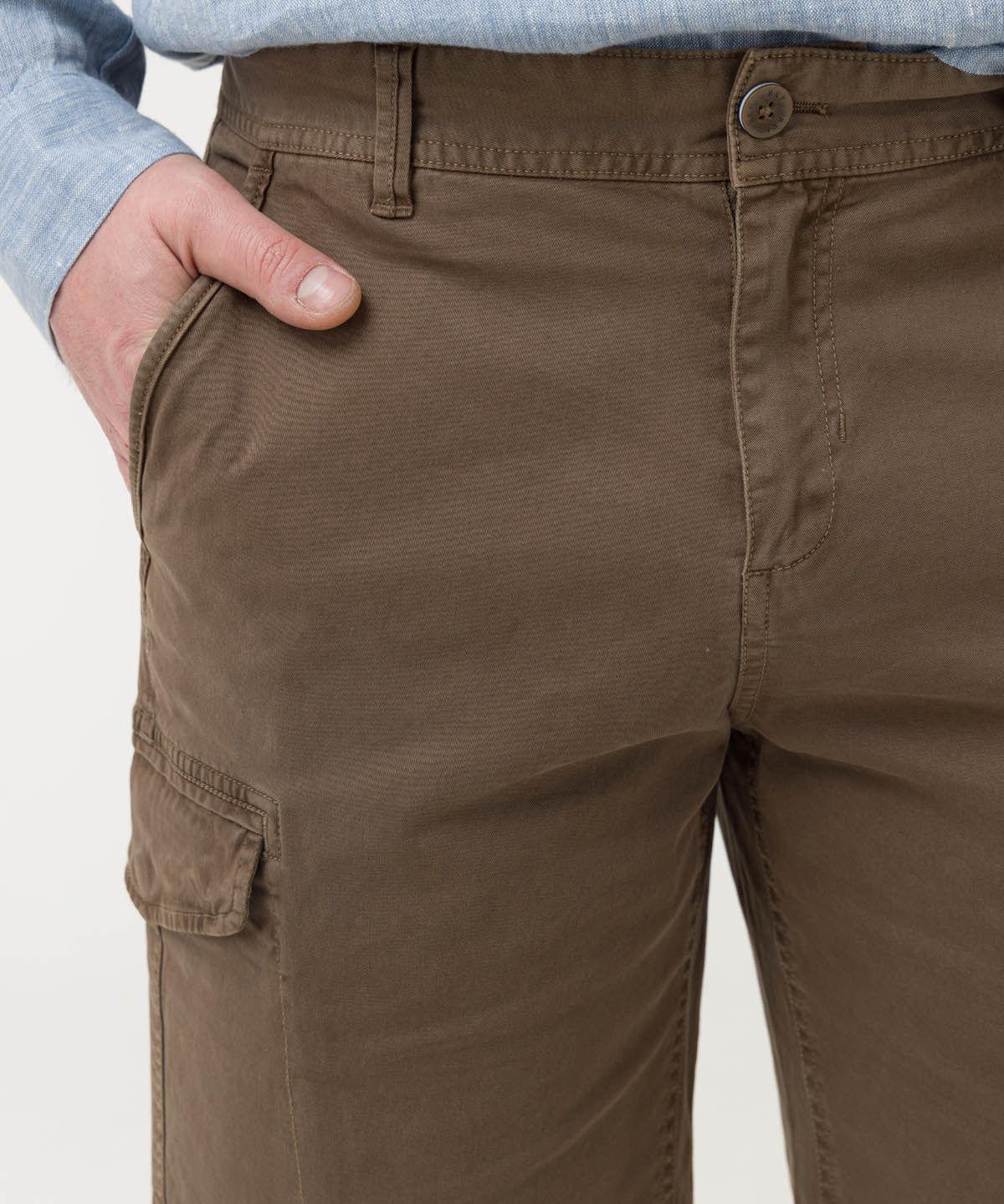 Short Algodón Hombre Kunapro Café Rockford