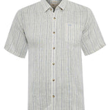 Camisa Lino Orgánico Hombre Brisa Azul Rockford