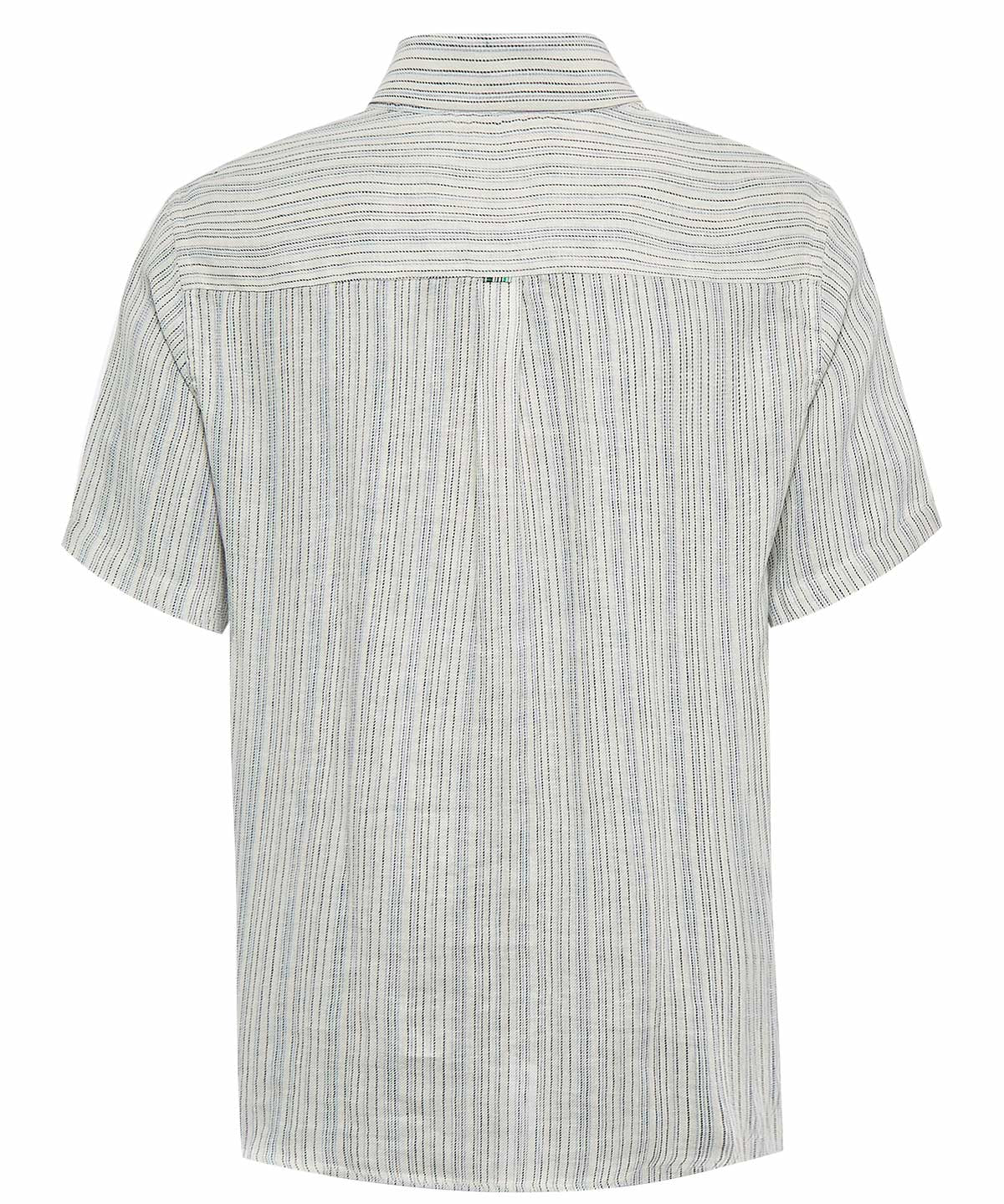 Camisa Lino Orgánico Hombre Brisa Azul Rockford