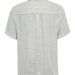 Camisa Lino Orgánico Hombre Brisa Azul Rockford