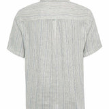 Camisa Lino Orgánico Hombre Brisa Azul Rockford