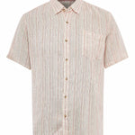 Camisa Lino Orgánico Hombre Brisa Rojo Rockford