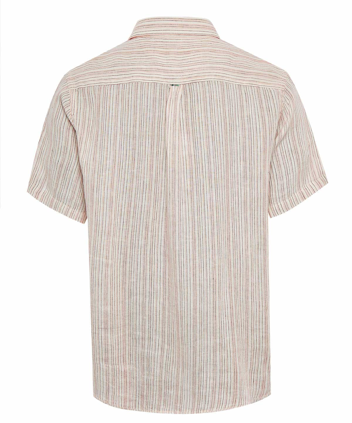 Camisa Lino Orgánico Hombre Brisa Rojo Rockford
