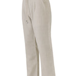 Pantalón Lino Orgánico Hombre Capri Café Rockford
