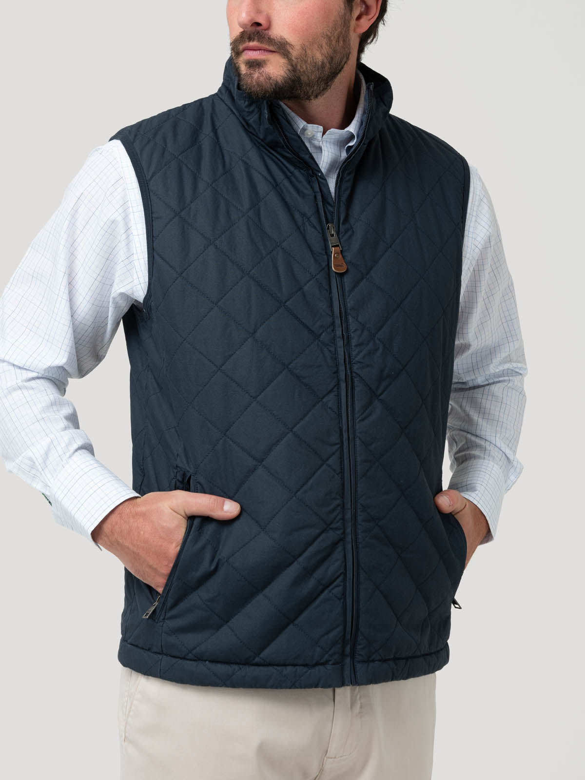 Chaqueta Algodón Orgánico Hombre Pietra Azul Rockford