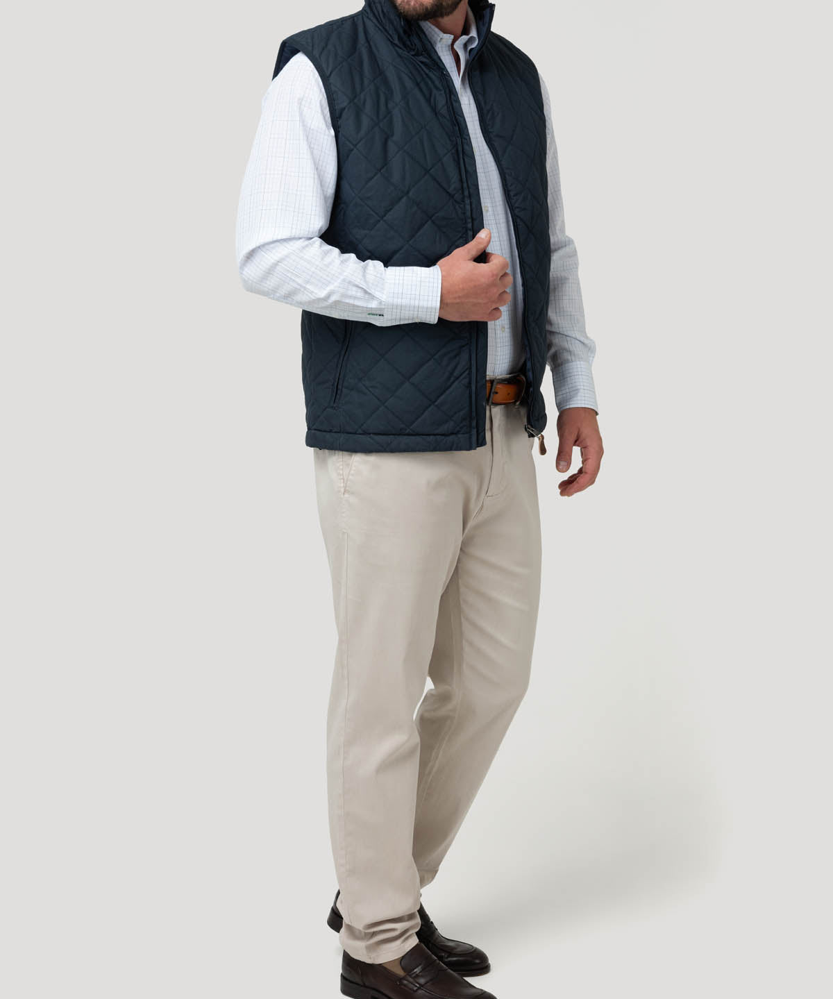 Chaqueta Algodón Orgánico Hombre Pietra Azul Rockford
