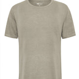 Polera Lino Orgánico Hombre Linen Gris Rockford