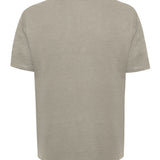 Polera Lino Orgánico Hombre Linen Gris Rockford