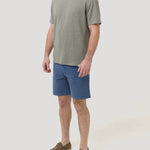 Polera Lino Orgánico Hombre Linen Gris Rockford