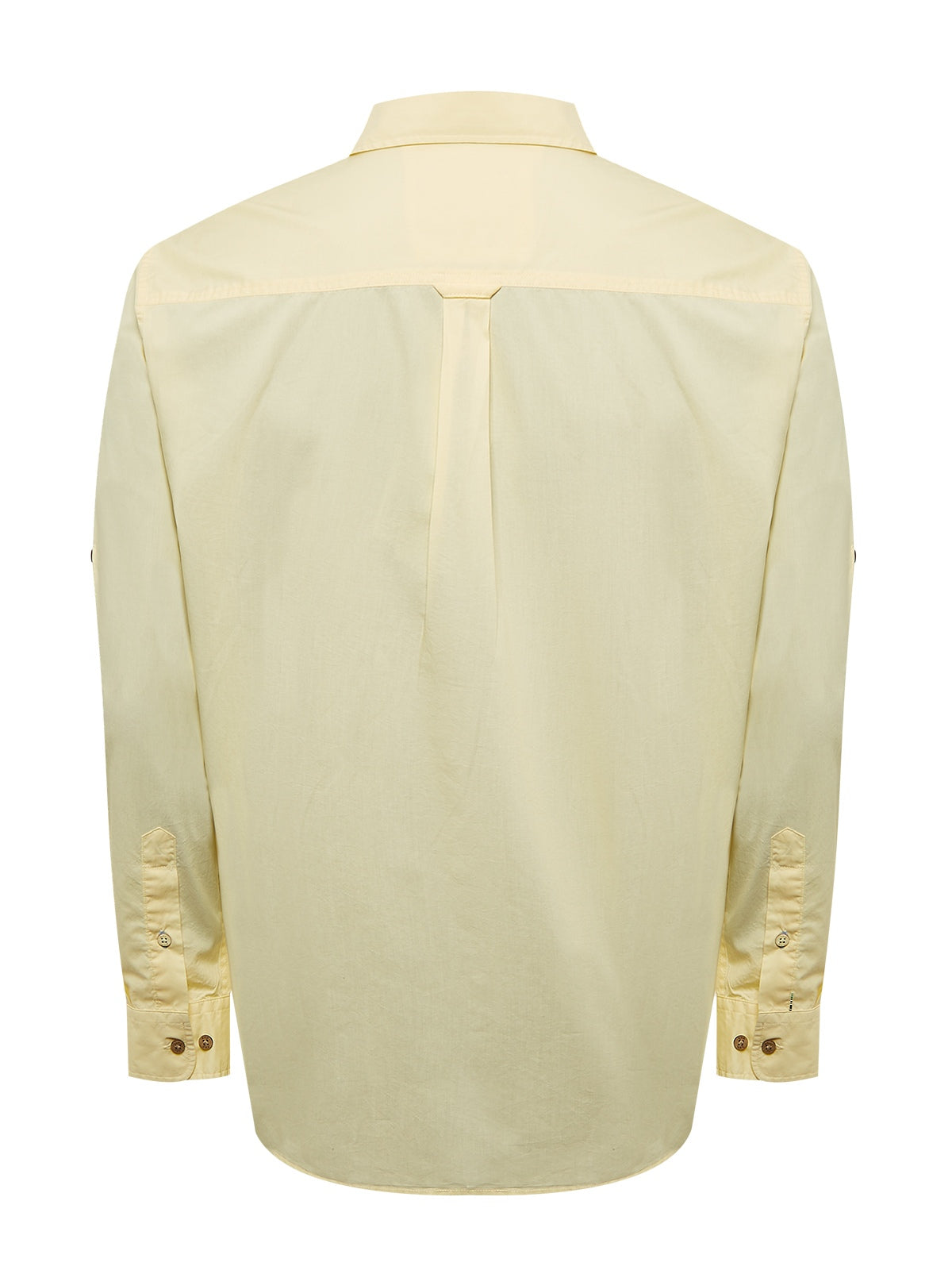 Camisa Algodón Orgánico Hombre Galiton Amarillo Rockford