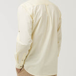 Camisa Algodón Orgánico Hombre Galiton Amarillo Rockford