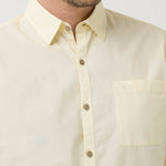 Camisa Algodón Orgánico Hombre Galiton Amarillo Rockford