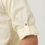 Camisa Algodón Orgánico Hombre Galiton Amarillo Rockford
