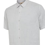Camisa Lino Orgánico Hombre Linjerpro Gris Rockford