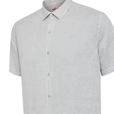 Camisa Lino Orgánico Hombre Linjerpro Gris Rockford