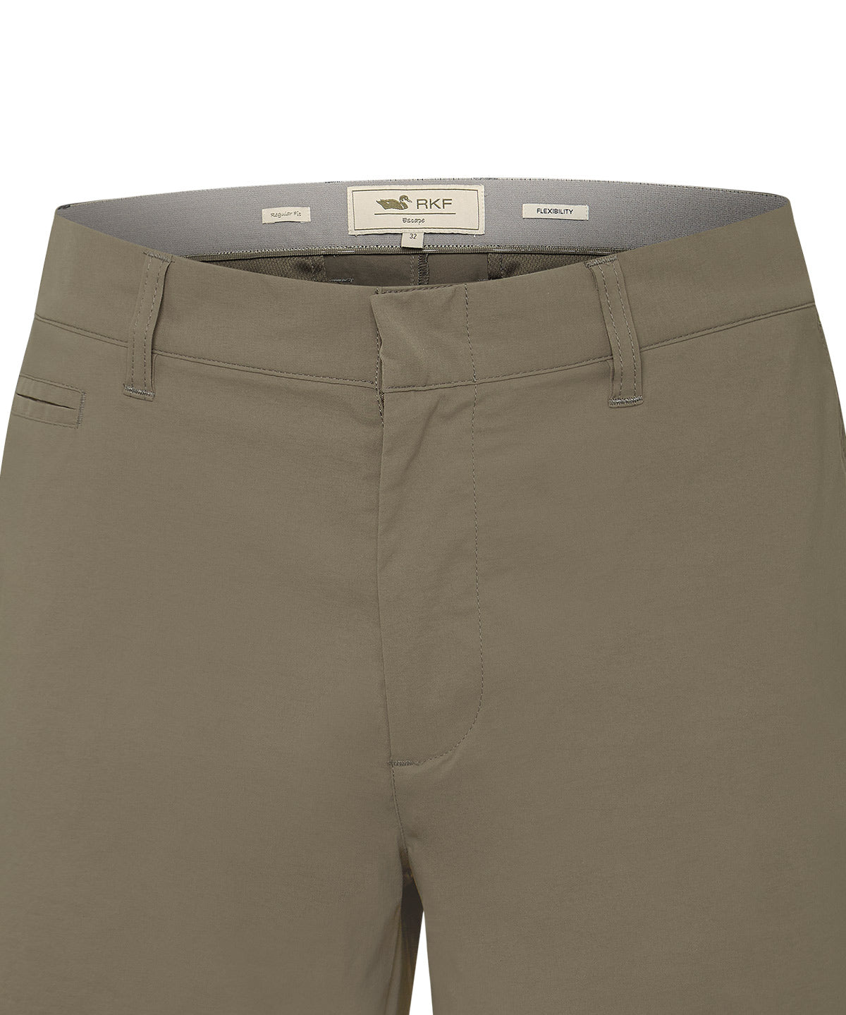 Short Natural Flex Hombre Pareti Café Rockford