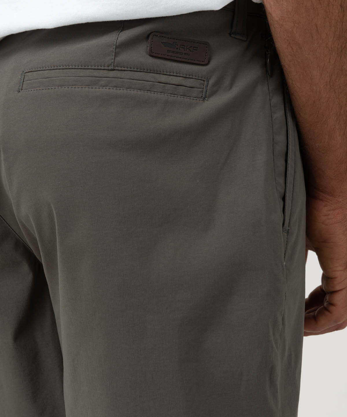 Short Natural Flex Hombre Pareti Café Rockford