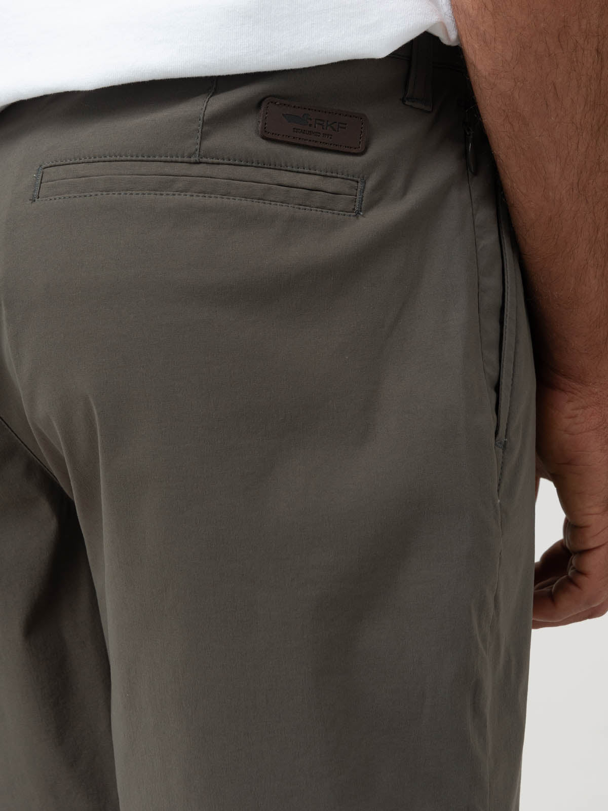 Short Natural Flex Hombre Pareti Café Rockford