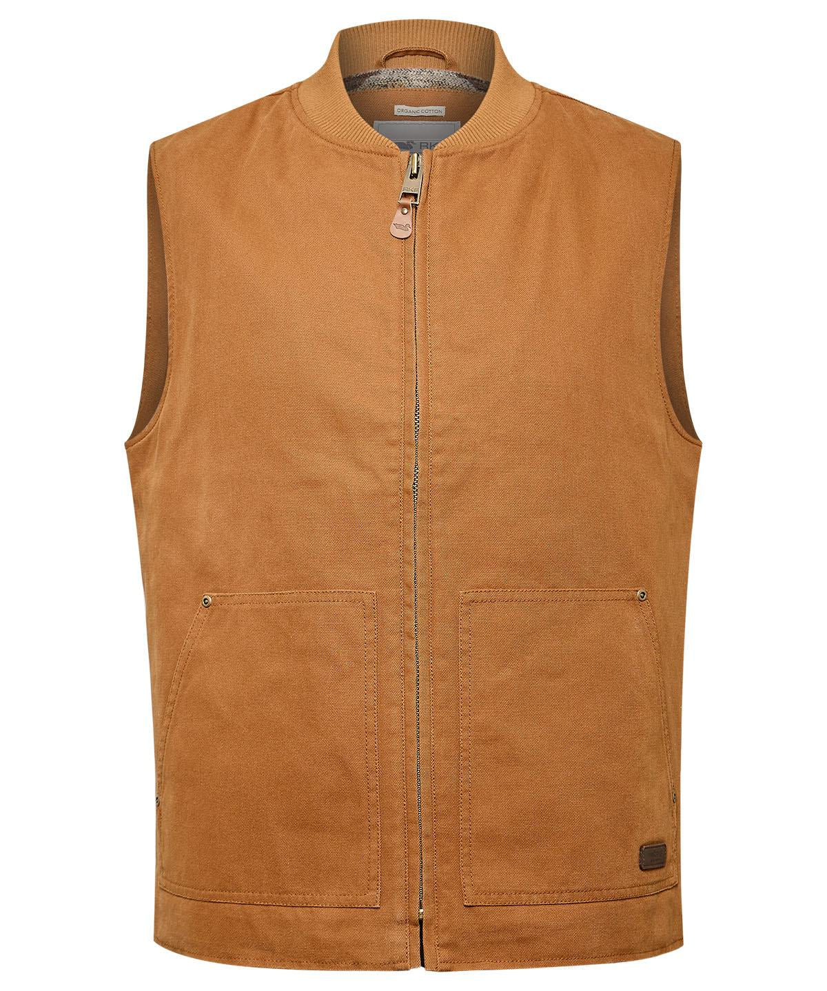 Chaqueta Algodón Orgánico Hombre Savona Café Rockford