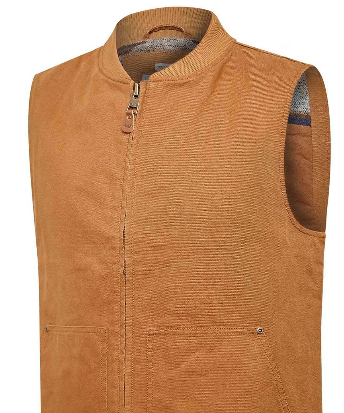 Chaqueta Algodón Orgánico Hombre Savona Café Rockford