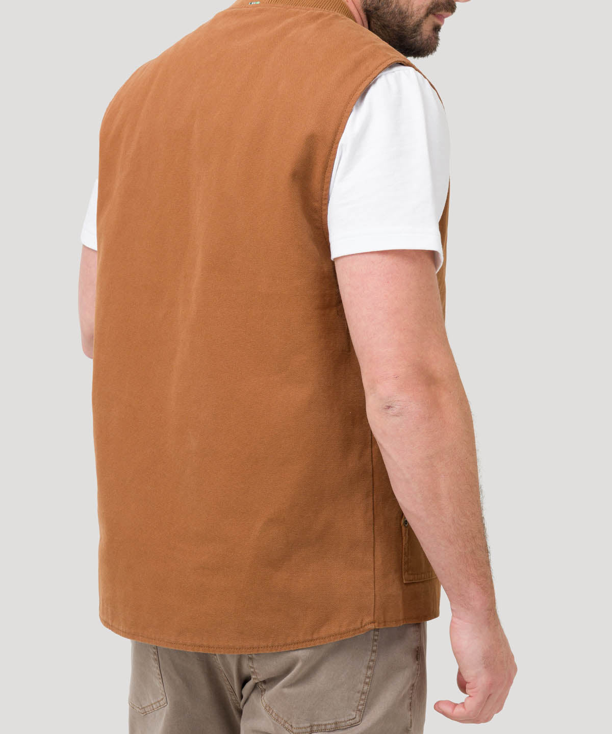 Chaqueta Algodón Orgánico Hombre Savona Café Rockford