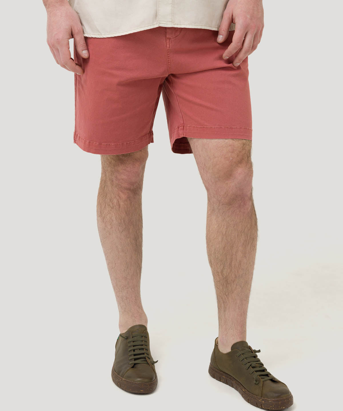 Short Algodón Hombre Classic Rojo Rockford